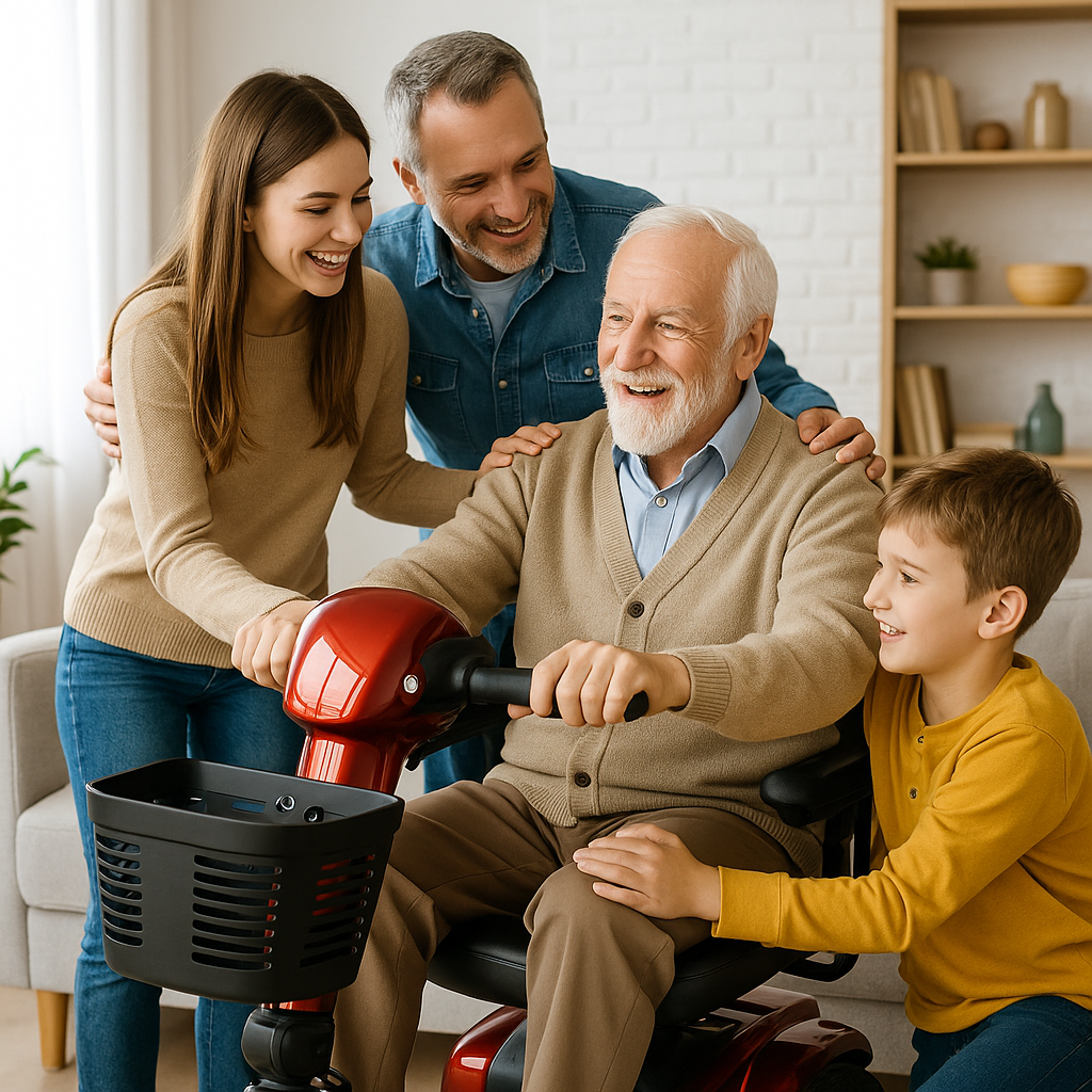 Read more about the article Why Families Should Rent a Mobility Scooter for a Homebound Loved One