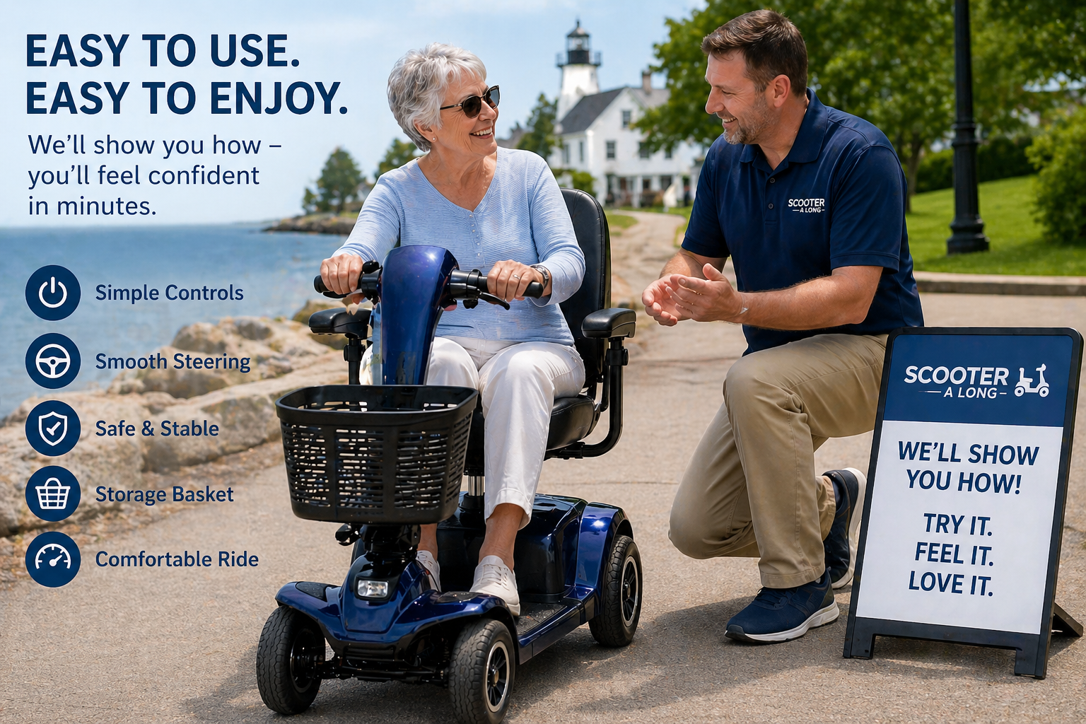 You are currently viewing How Easy Is It to Use a Mobility Scooter? (Easier Than You Think)
